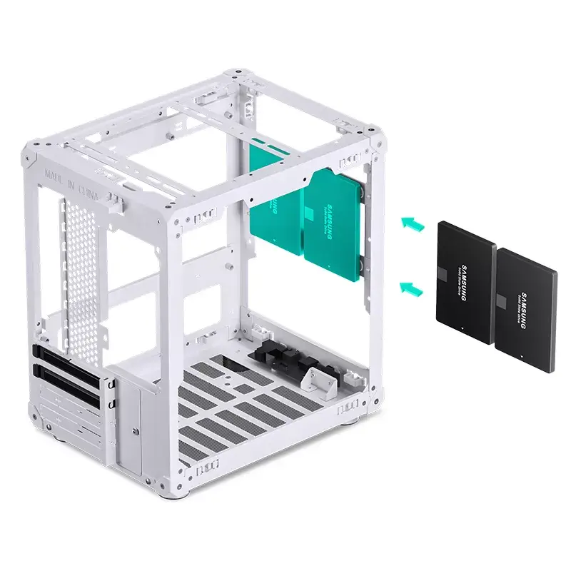 Obudowa PC Jonsbo C6 Mini Tower Biała