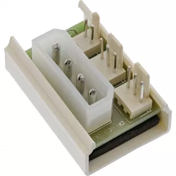 InLine PC Fan Multi Power Port Adapter Molex 5.25 cala do x 2 wentylatora