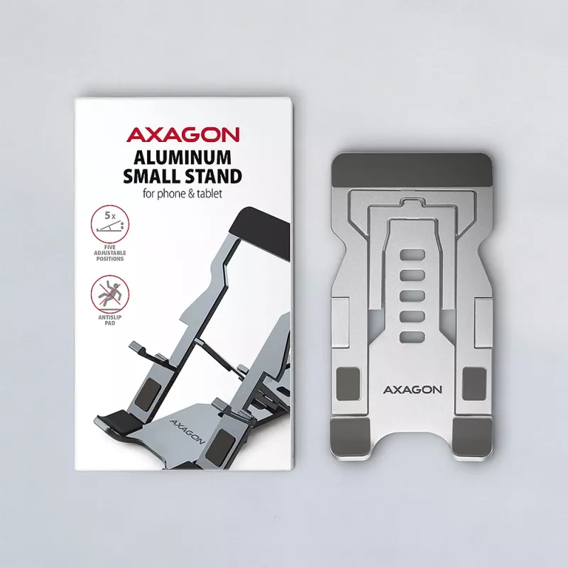 Uchwyt/mocowanie do telefonu Axagon STND-M Aluminium
