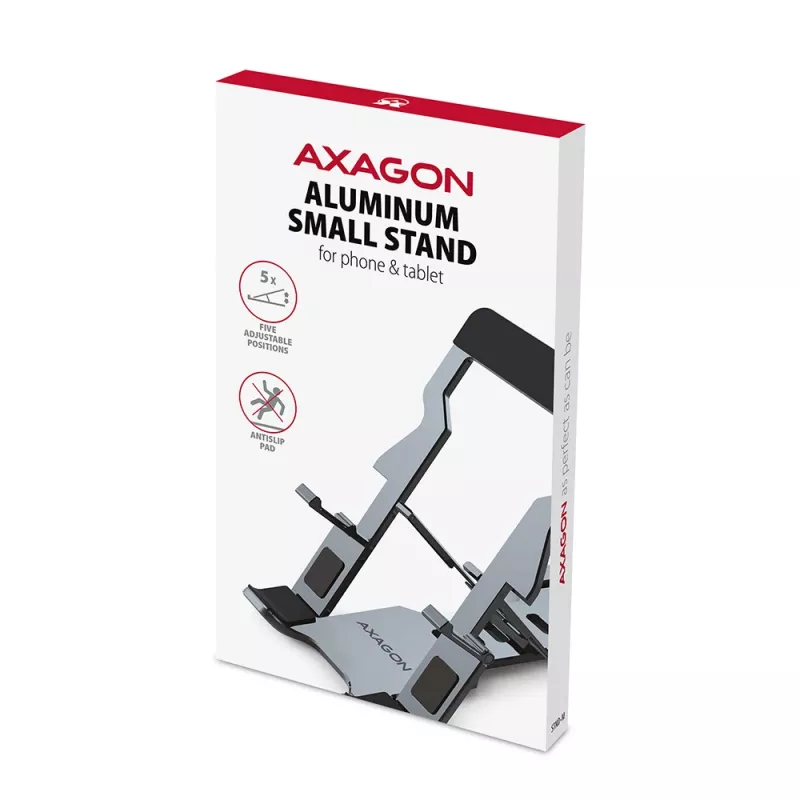 Uchwyt/mocowanie do telefonu Axagon STND-M Aluminium