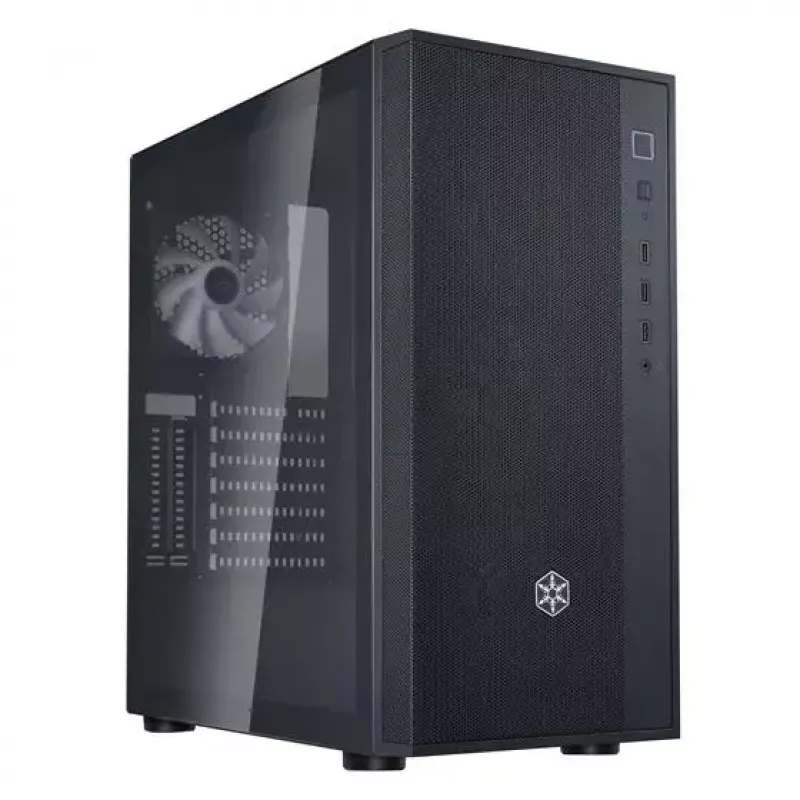 Obudowa PC Silverstone FARA R1 PRO V2 Czarna ATX micro ATX Mini-ITX 3 wentylatory 120 mm