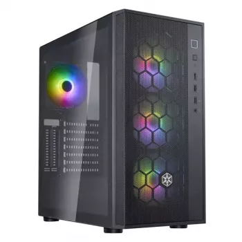 Obudowa PC Silverstone FARA R1 PRO V2 Czarna ATX micro ATX Mini-ITX 3 wentylatory 120 mm
