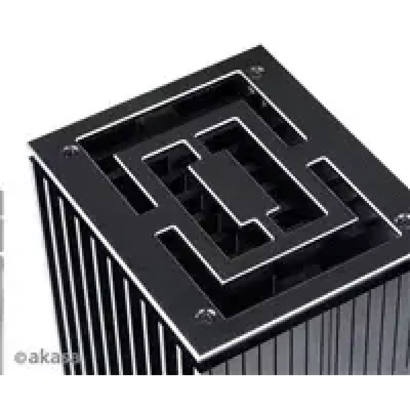Obudowa komputerowa Akasa A-NUC45-M1B Mini-ITX Czarna