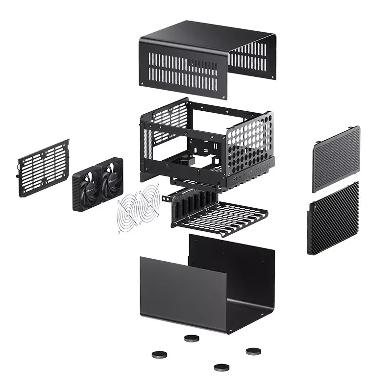 Obudowa PC Jonsbo N3 Mini Tower Czarna