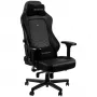 Fotel gamingowy noblechairs Hero PU Leather — wyściełane siedzisko, wyściełane oparcie, maksymalna wysokość 137 cm, szerokość oparcia 57 cm