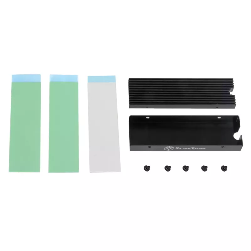 Radiator/Heatsink Silverstone TP05 Czarny 76,4 mm x 10,3 mm x 24,8 mm