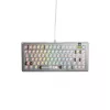 Glorious Gaming GMMK 3 PRO 75% Barebones Wired srebrny - US, 75%, Przewodowa, USB, RGB LED, Srebrna