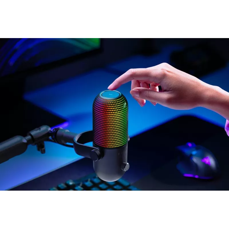 RAZER Seiren V3 Chroma Mikrofon stołowy – Czarny