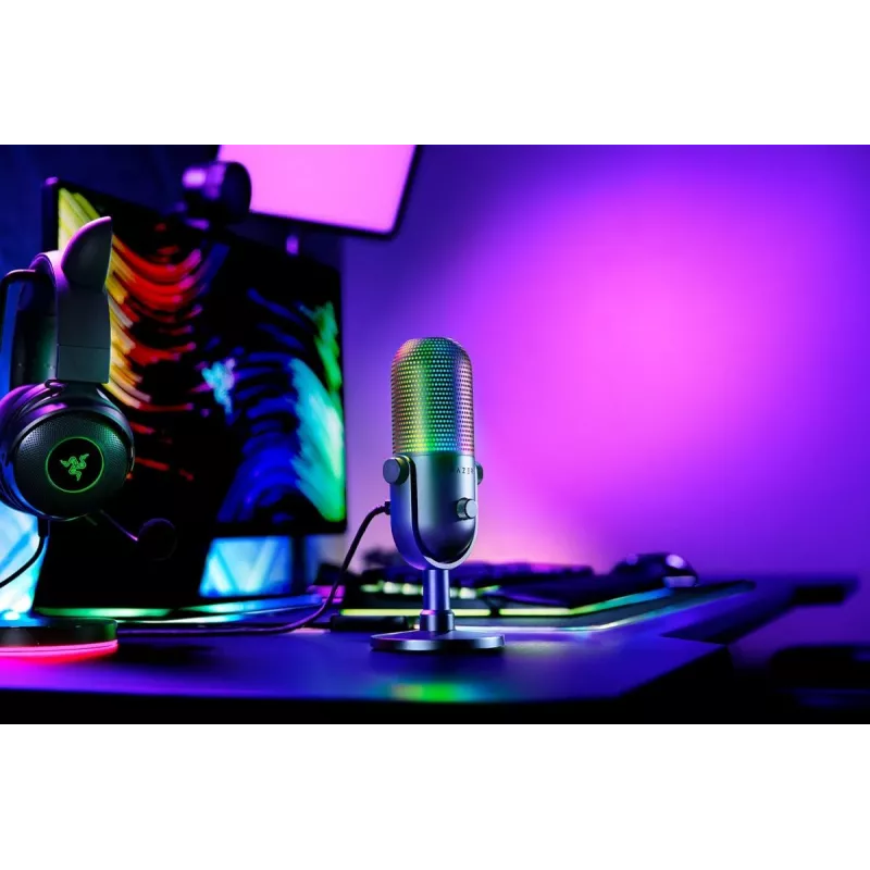 RAZER Seiren V3 Chroma Mikrofon stołowy – Czarny