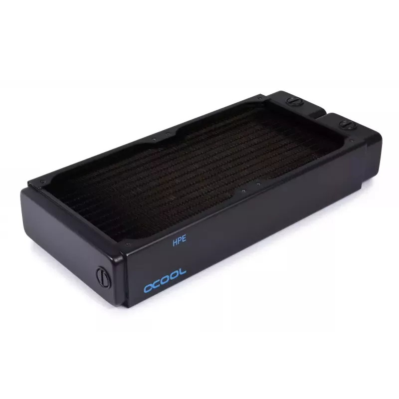 Radiator Alphacool 14439 Brass miedź Steel Czarny 124mm Width