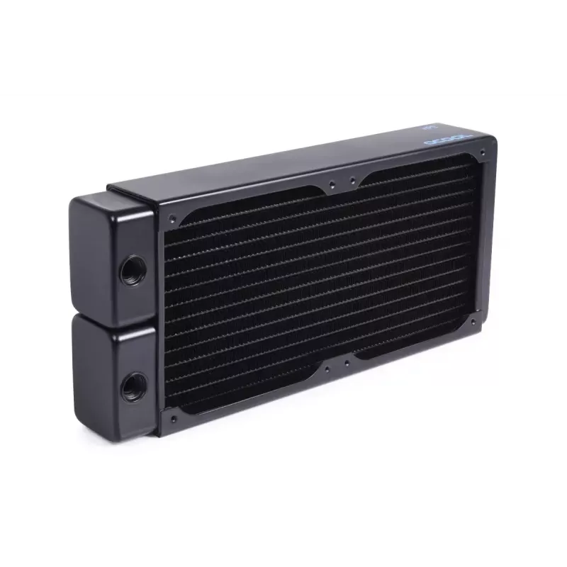 Radiator Alphacool 14439 Brass miedź Steel Czarny 124mm Width