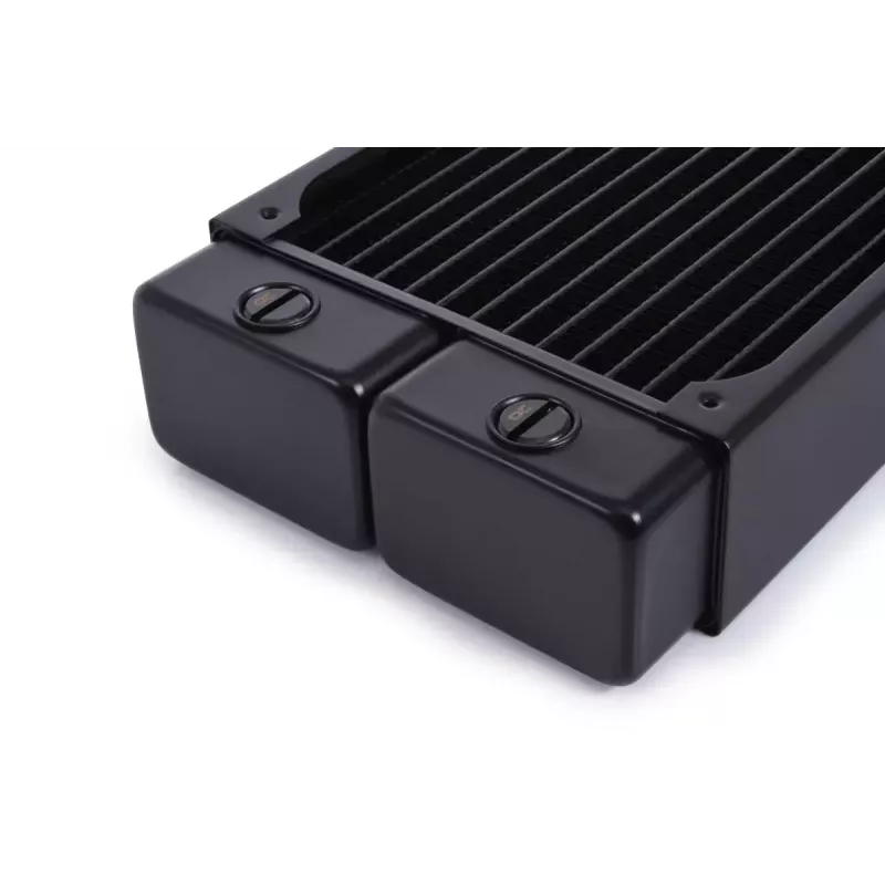 Radiator Alphacool 14439 Brass miedź Steel Czarny 124mm Width
