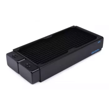 Radiator Alphacool 14439 Brass miedź Steel Czarny 124mm Width