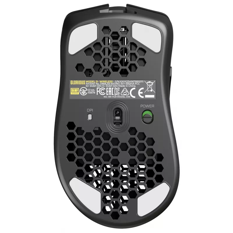 Glorious Gaming Glorious Model D Minus Wireless - Matte Czarny