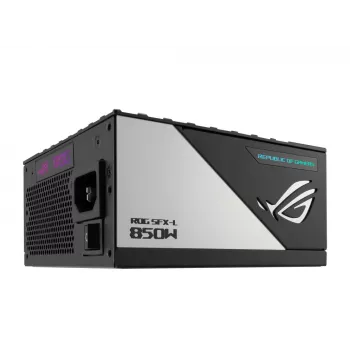 ASUS ROG Loki SFX-L 850W Platinum zasilacz 24-pin ATX Czarny, Srebrny