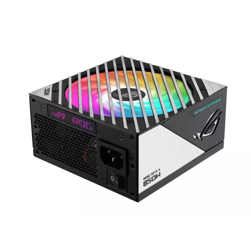 ASUS ROG Loki SFX-L 850W Platinum zasilacz 24-pin ATX Czarny, Srebrny