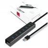 Axagon HUE-SA7BP 7x USB 3.0 ALU CHARGING hub CZARNY z zasilaczem AC