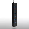 Axagon HUE-SA7BP 7x USB 3.0 ALU CHARGING hub CZARNY z zasilaczem AC