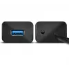Axagon HUE-SA7BP 7x USB 3.0 ALU CHARGING hub CZARNY z zasilaczem AC