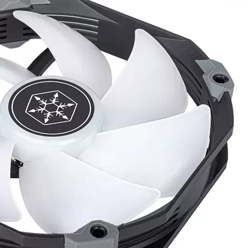Chłodzenie powietrzne Silverstone SST-ARV140-ARGB 14 cm Czarny Szary 400-1750 RPM