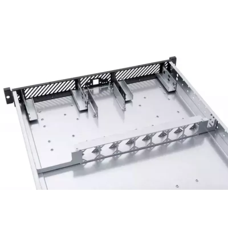 Rack chłodzący Alphacool 25051 prostokątny stal nierdzewna czarny szary