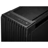 Obudowa PC ASUS ProArt PA602 Wood Edition Midi Tower Czarna — obsługa EATX, GPU 45 cm, zasilacz/chłodzenie 19 cm, 8 zatok HDD, USB-C