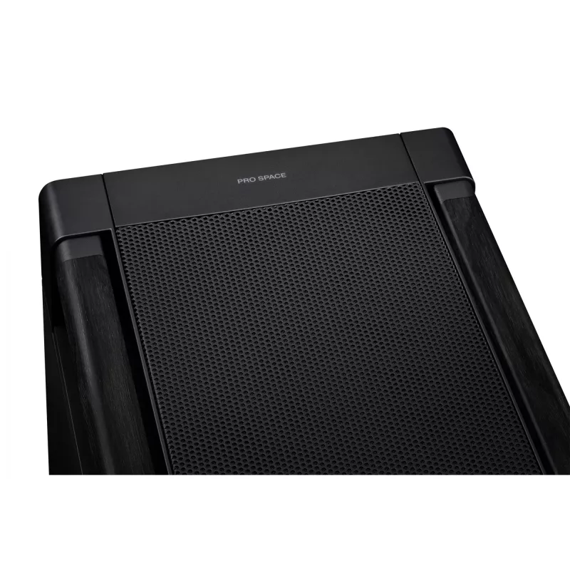 Obudowa PC ASUS ProArt PA602 Wood Edition Midi Tower Czarna — obsługa EATX, GPU 45 cm, zasilacz/chłodzenie 19 cm, 8 zatok HDD, USB-C