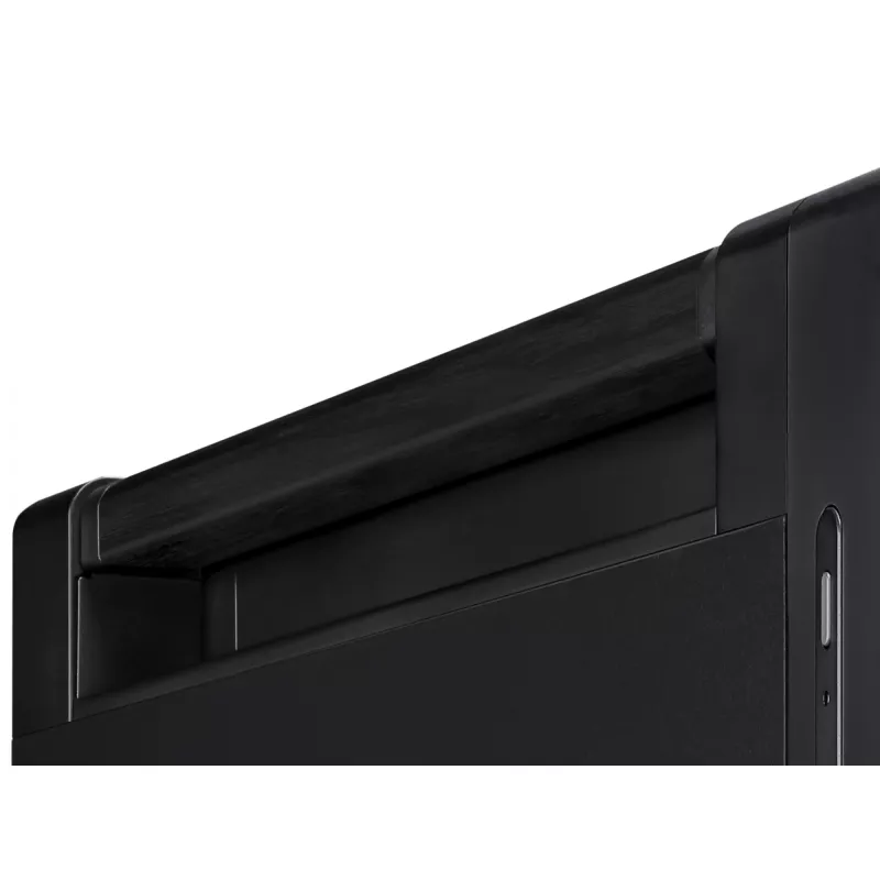 Obudowa PC ASUS ProArt PA602 Wood Edition Midi Tower Czarna — obsługa EATX, GPU 45 cm, zasilacz/chłodzenie 19 cm, 8 zatok HDD, USB-C