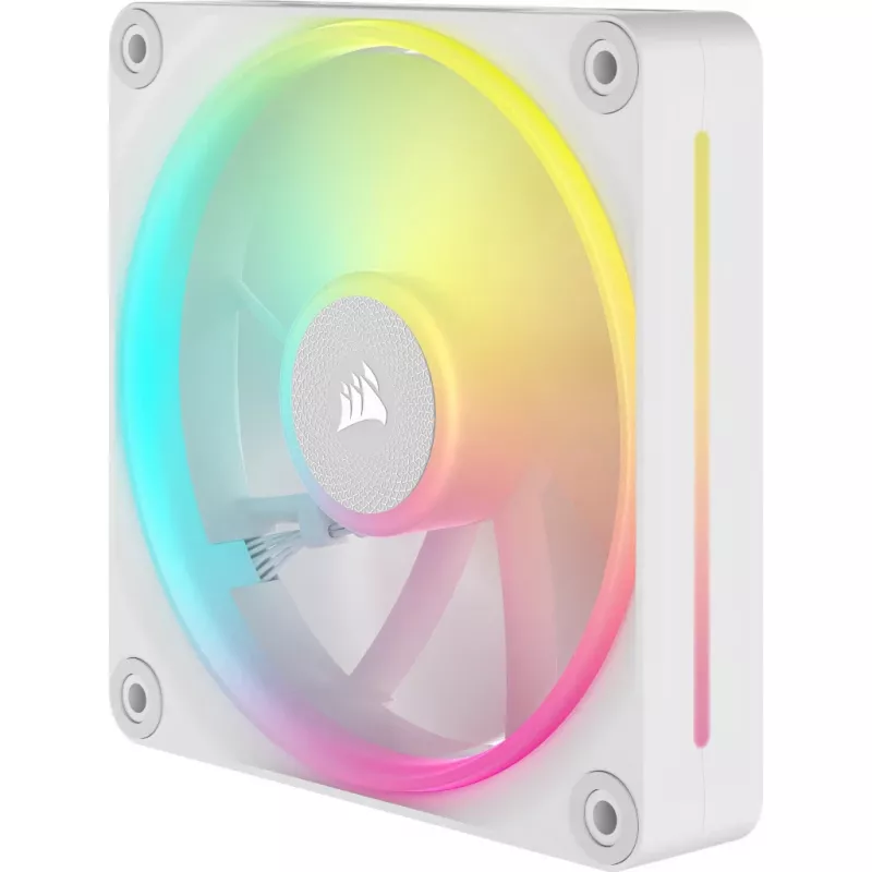 CORSAIR Icue Link Lx120 RGB 120mm Wentylatory PWM Zestaw startowy - Biały