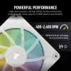 CORSAIR Icue Link Lx120 RGB 120mm Wentylatory PWM Zestaw startowy - Biały