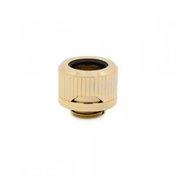 Fitting EK Water Blocks Brass Gold 15mm Height 2.2cm Diameter