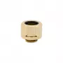 Fitting EK Water Blocks Brass Gold 15mm Height 2.2cm Diameter