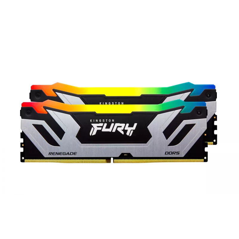 Kingston Technology FURY 48GB 8400MT/s DDR5 CL40 CUDIMM (zestaw 2 modułów) Renegade RGB srebrny XMP