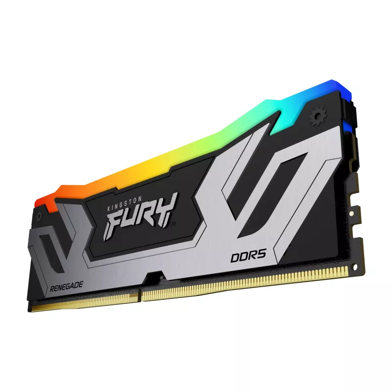 Kingston Technology FURY 48GB 8400MT/s DDR5 CL40 CUDIMM (zestaw 2 modułów) Renegade RGB srebrny XMP