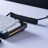 Glorious Gaming Glorious GMMK Spiralny kabel Phantom Czarny, czarny, 1.4 m, 1 szt., Glorious Gaming, USB Type-A, USB Type-C, Aviator