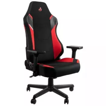 Tapicerowane siedzisko Nitro Concepts X1000 Czarny czerwony Wysokość 119-128,6 cm