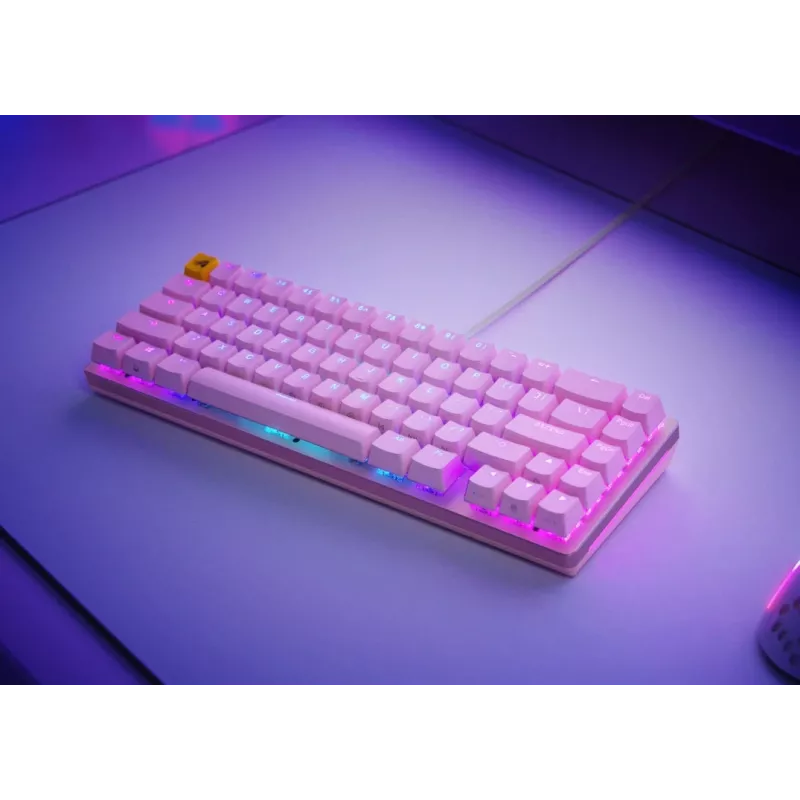 Glorious Gaming GMMK 2 klawiatura USB US International różowa