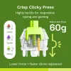 Glorious Gaming Glorious Raptor Clicky Mechanical Switches - 36 Pieces
