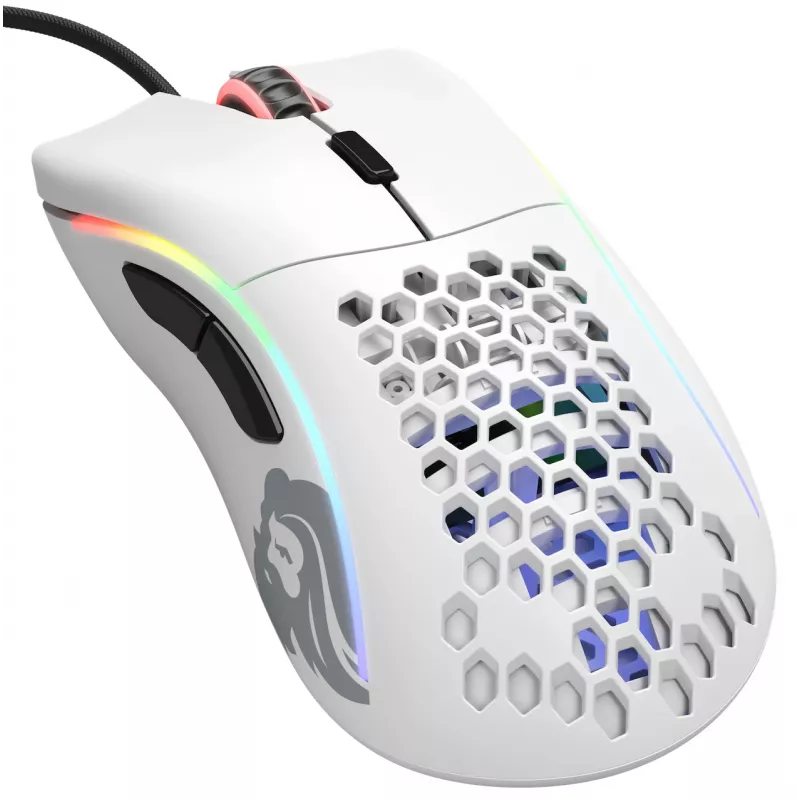 Glorious Gaming Glorious Model D Mysz Regularna (Biała)