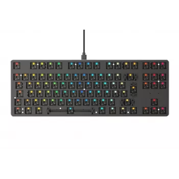 Klawiatura Glorious PC Gaming Race GMMK-TKL USB Czarna RGB LED