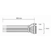 Kabel be quiet! CB-6620 0,61 m