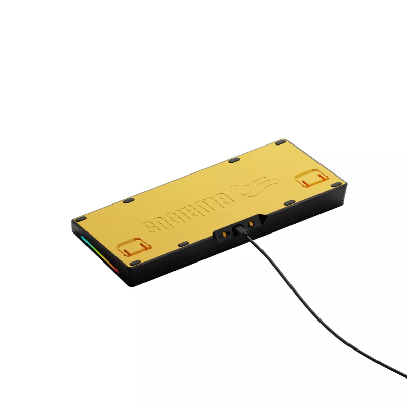 Glorious Gaming GMMK 3 75% Barebones Wired Czarny - ISO, 75%, Wired, USB, RGB LED, Czarny