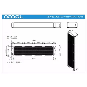 Radiator Alphacool NexXxoS UT60 1011667