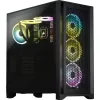 Obudowa midi tower CORSAIR - Icue 4000d RGB Airflow - Czarna