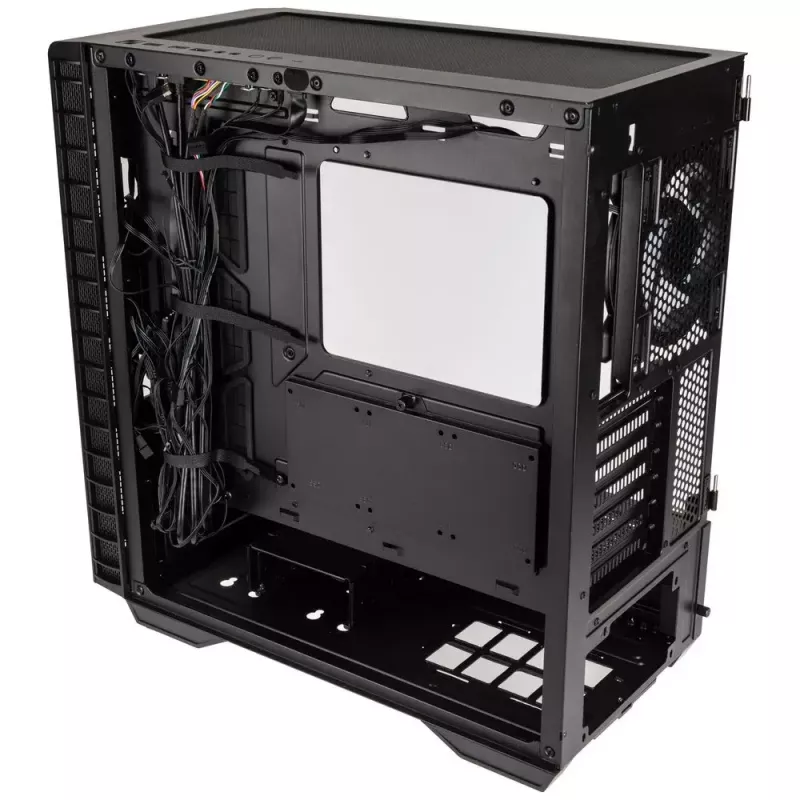 Obudowa PC Kolink Observatory Y AMD SE ARGB Midi Tower Czarna, Przezroczysta