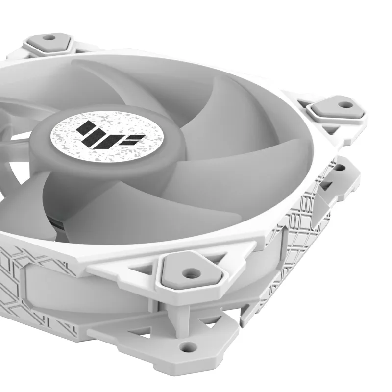 ASUS TUF GAMING TF120 ARGB biały EDITION Obudowa komputera Chłodzenie powietrzem 12 cm 1 szt.
