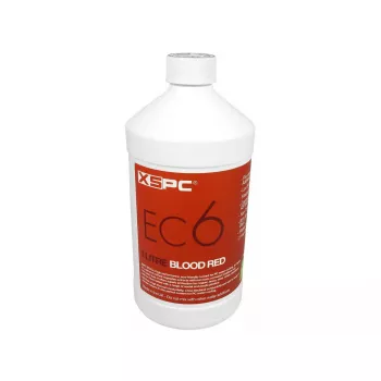 Płyn chłodzący XSPC EC6, płynny czynnik chłodzący do PC, czerwony, 1 L