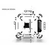 PC Case Alphacool Apex Pro Skeleton Full Tower Czarny