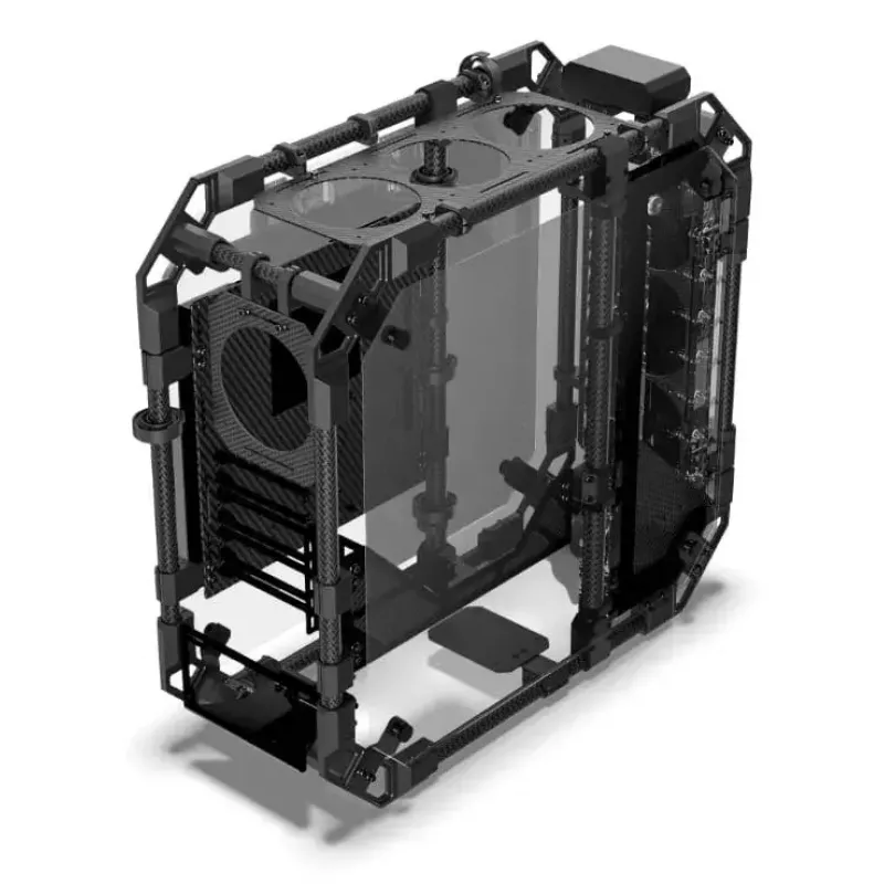 PC Case Alphacool Apex Pro Skeleton Full Tower Czarny