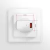 Axagon ACU-QC19W ładowarka sieciowa 1x QC3.0/AFC/FCP/SMART 19W biała
